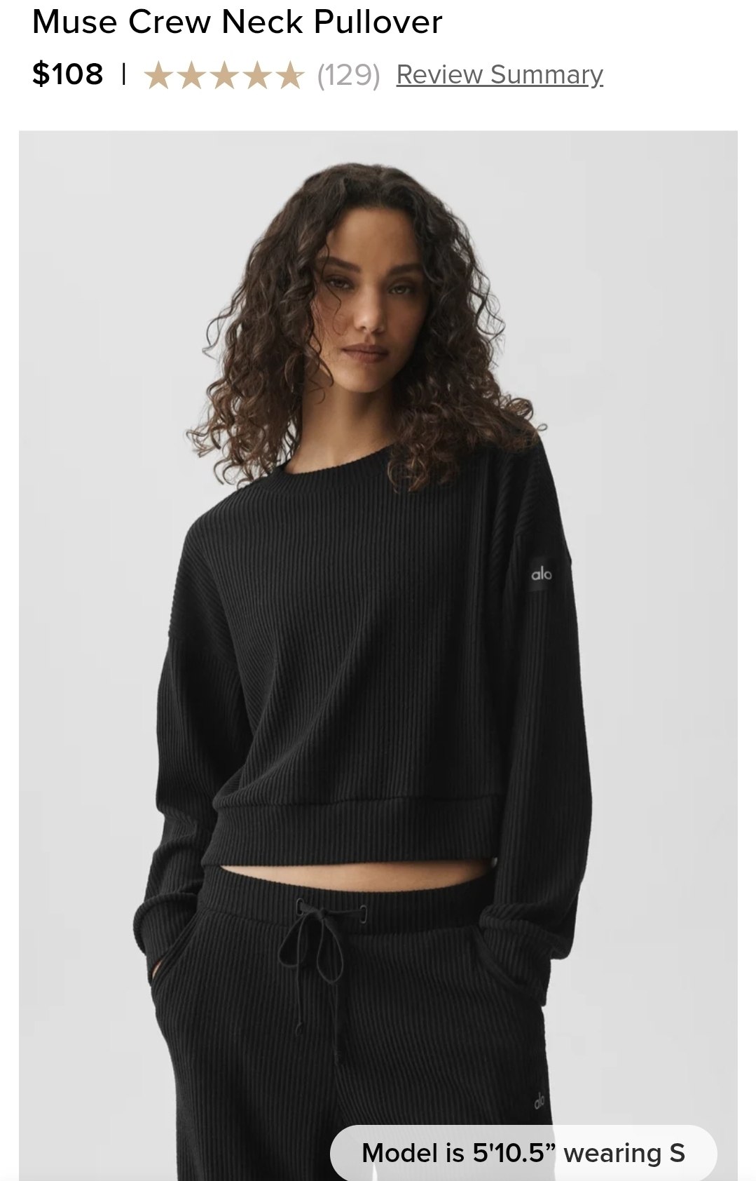 Muse Crew Neck Pullover