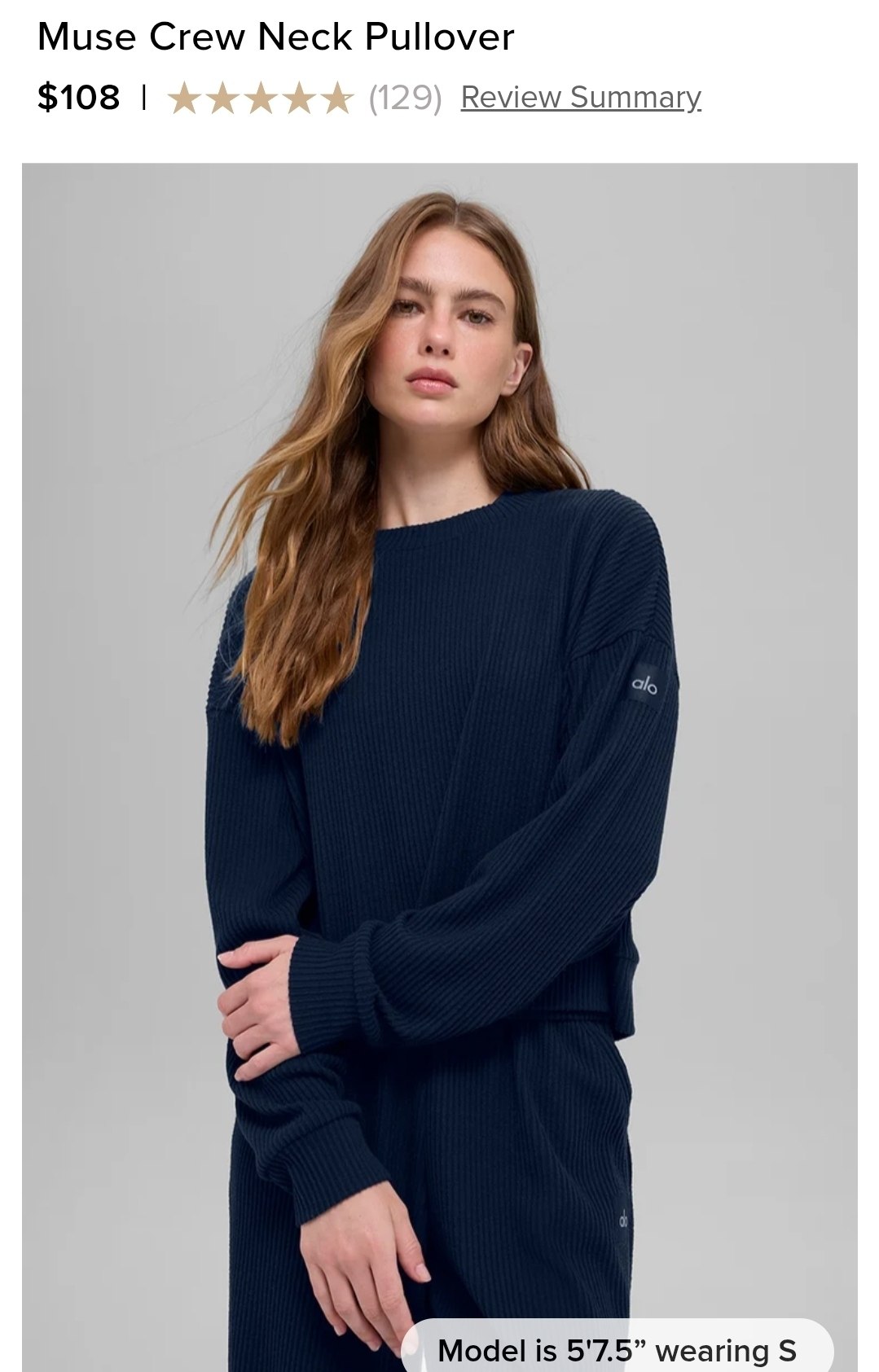 Muse Crew Neck Pullover