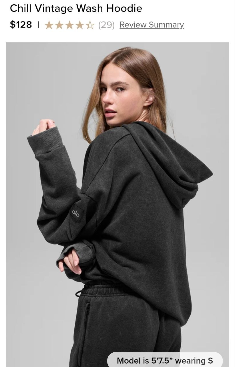Chill Vintage Wash Hoodie
