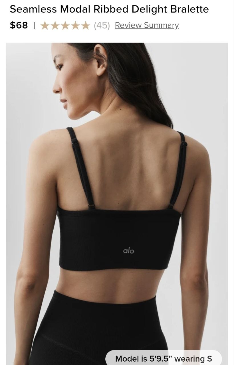 Seamless Modal Ribbed Delight Bralette