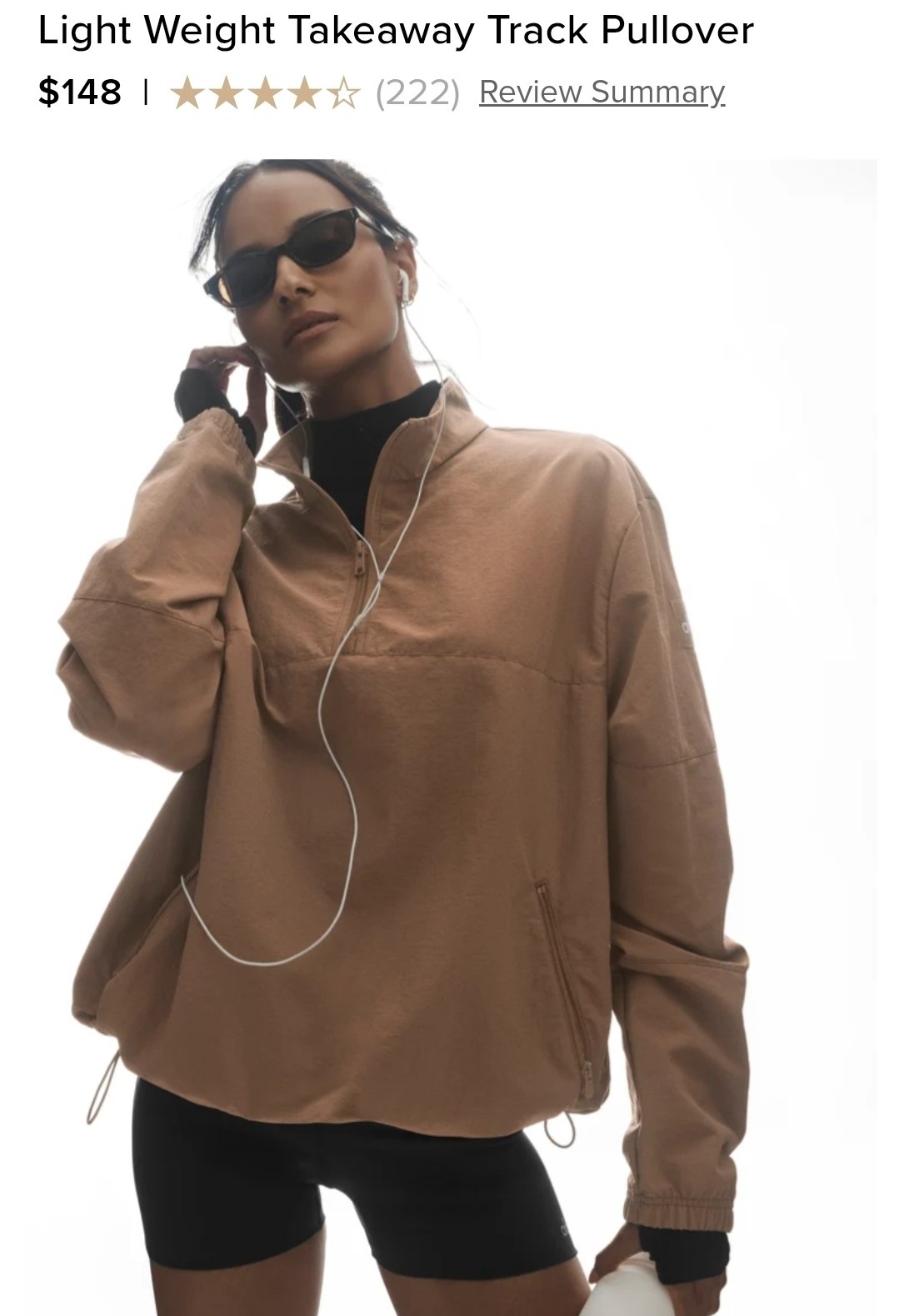 Light Weight Takeaway Track Pullover