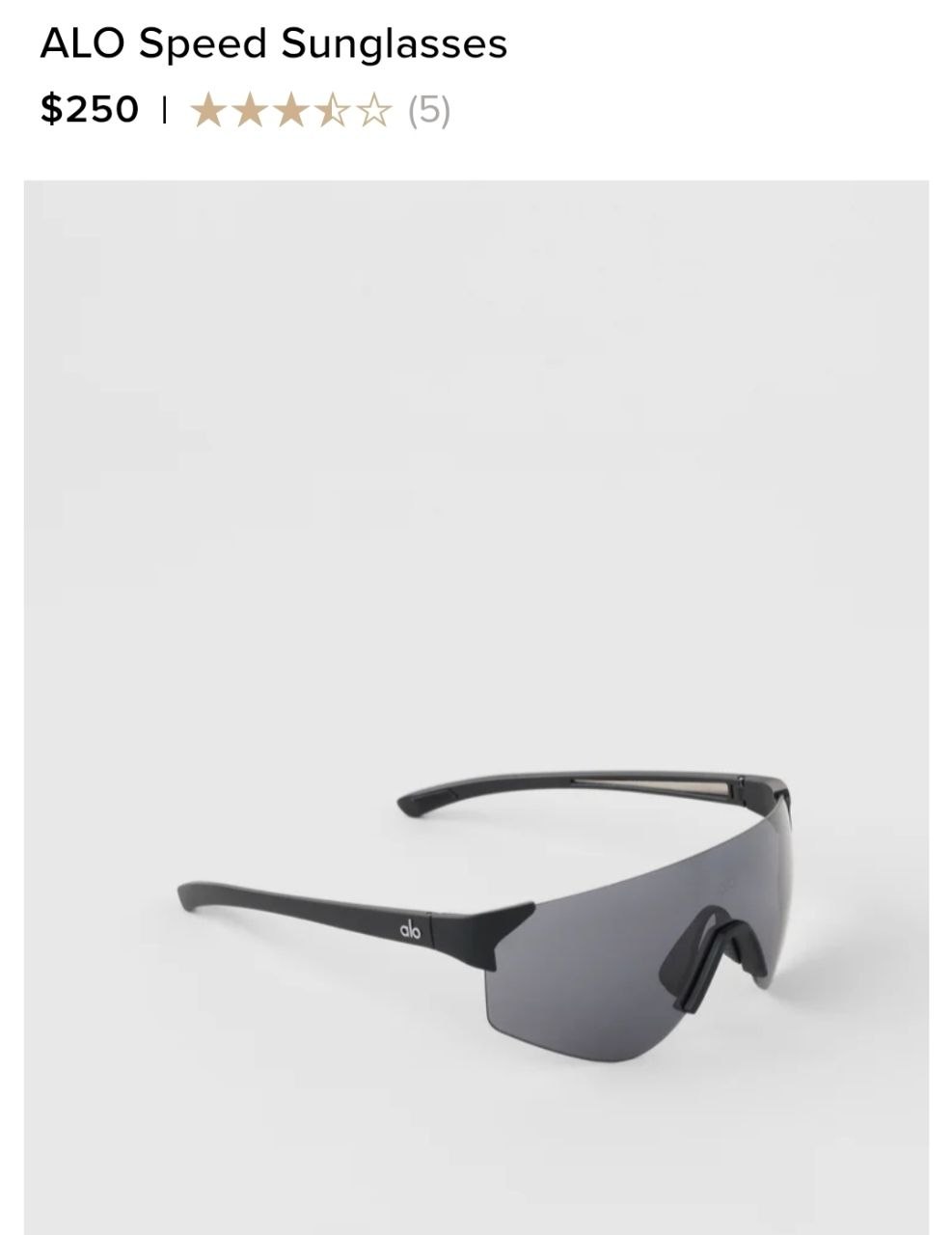 ALO Speed Sunglasses