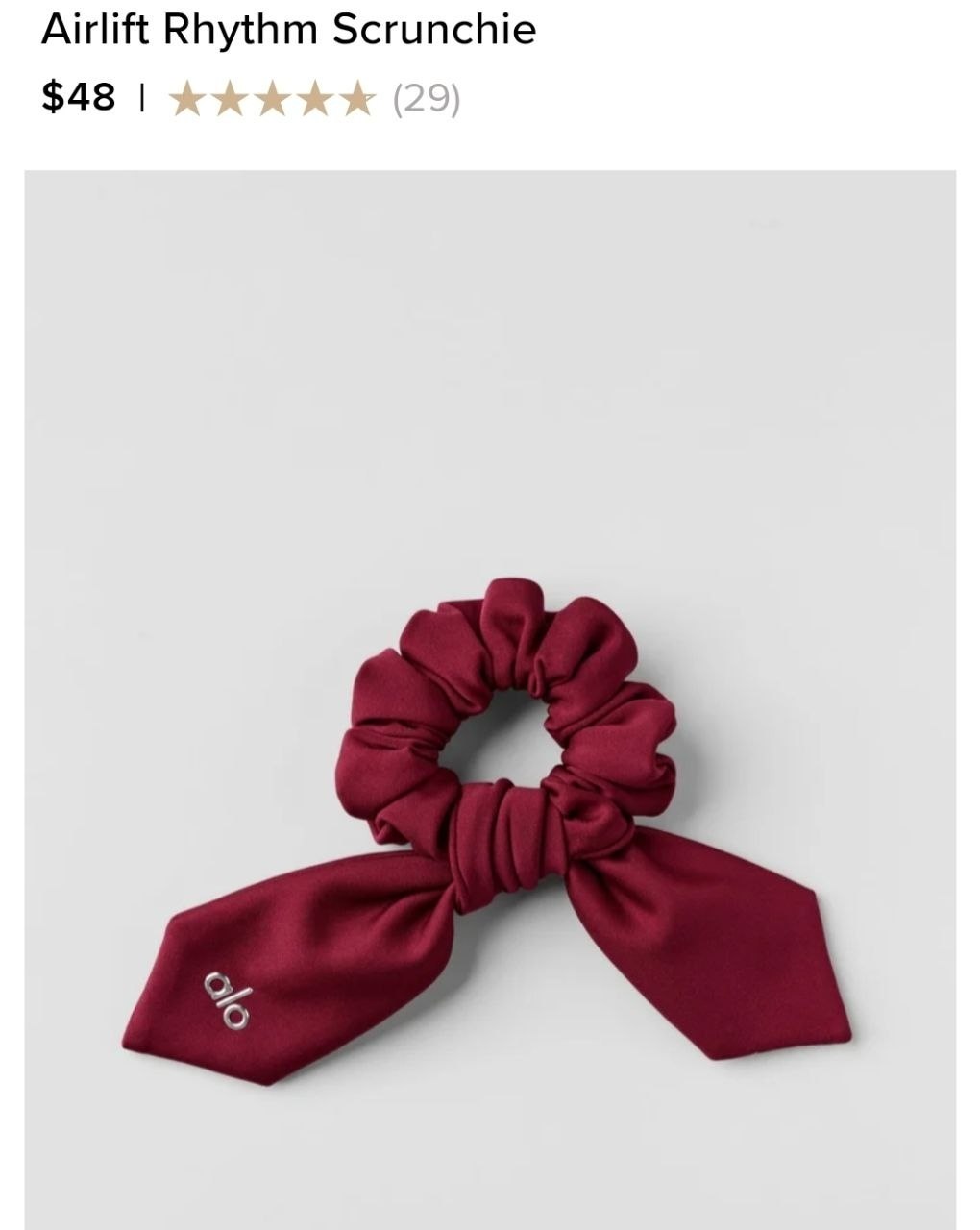 Airlift Rhythm Scrunchie