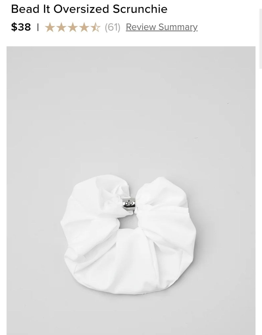 Bead It Oversized Scrunchie