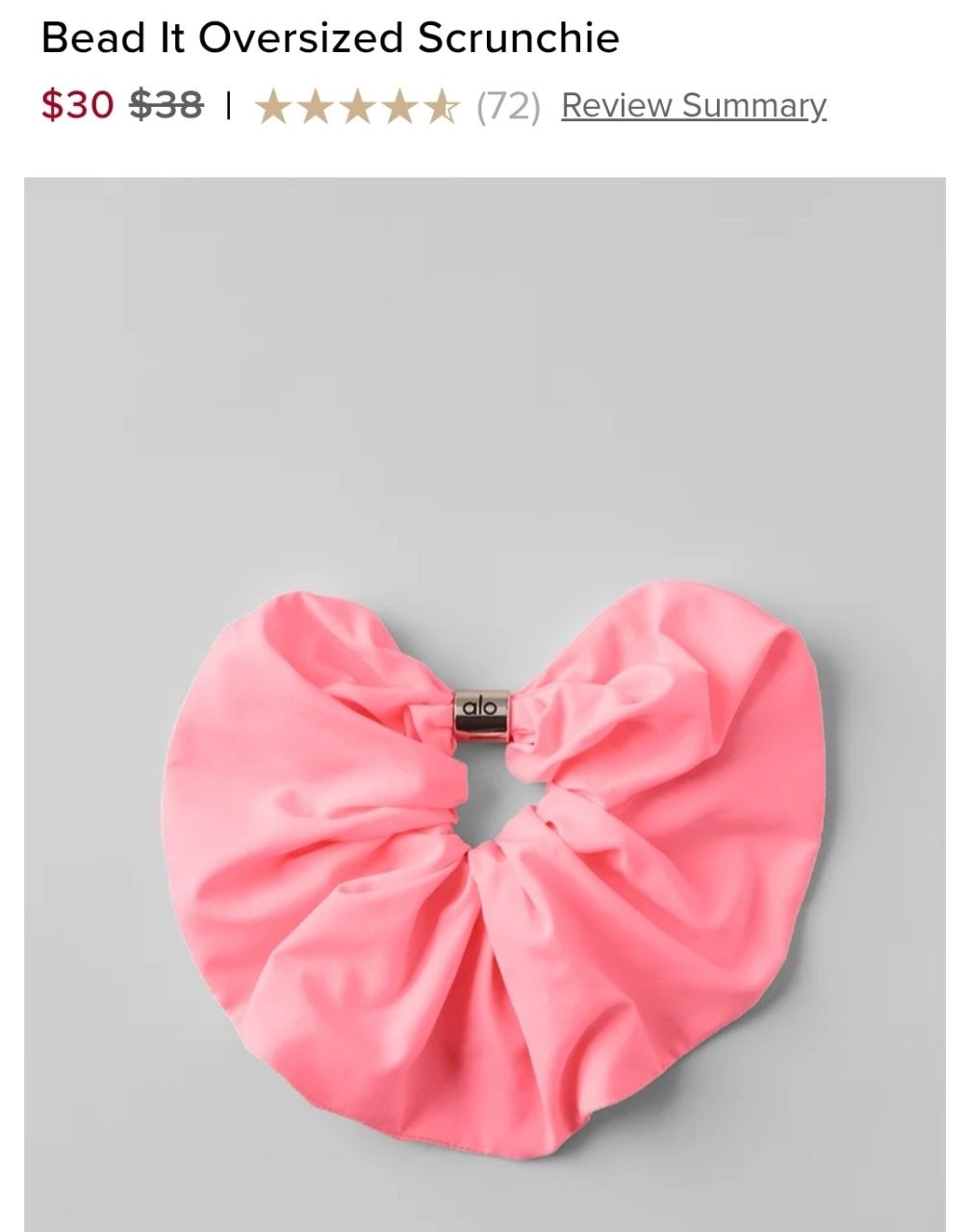 Bead It Oversized Scrunchie