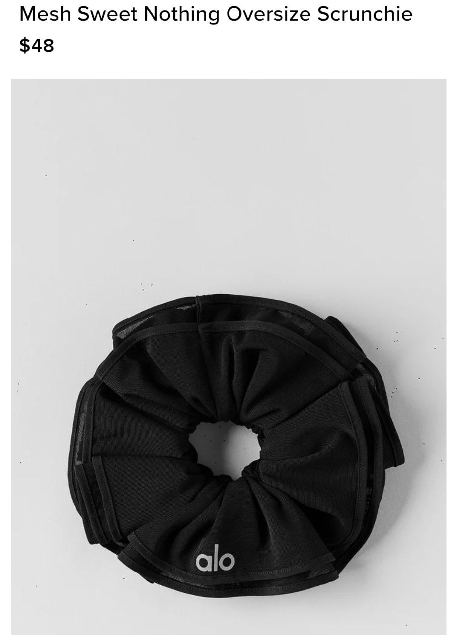 Mesh Sweet Nothing Oversize Scrunchie