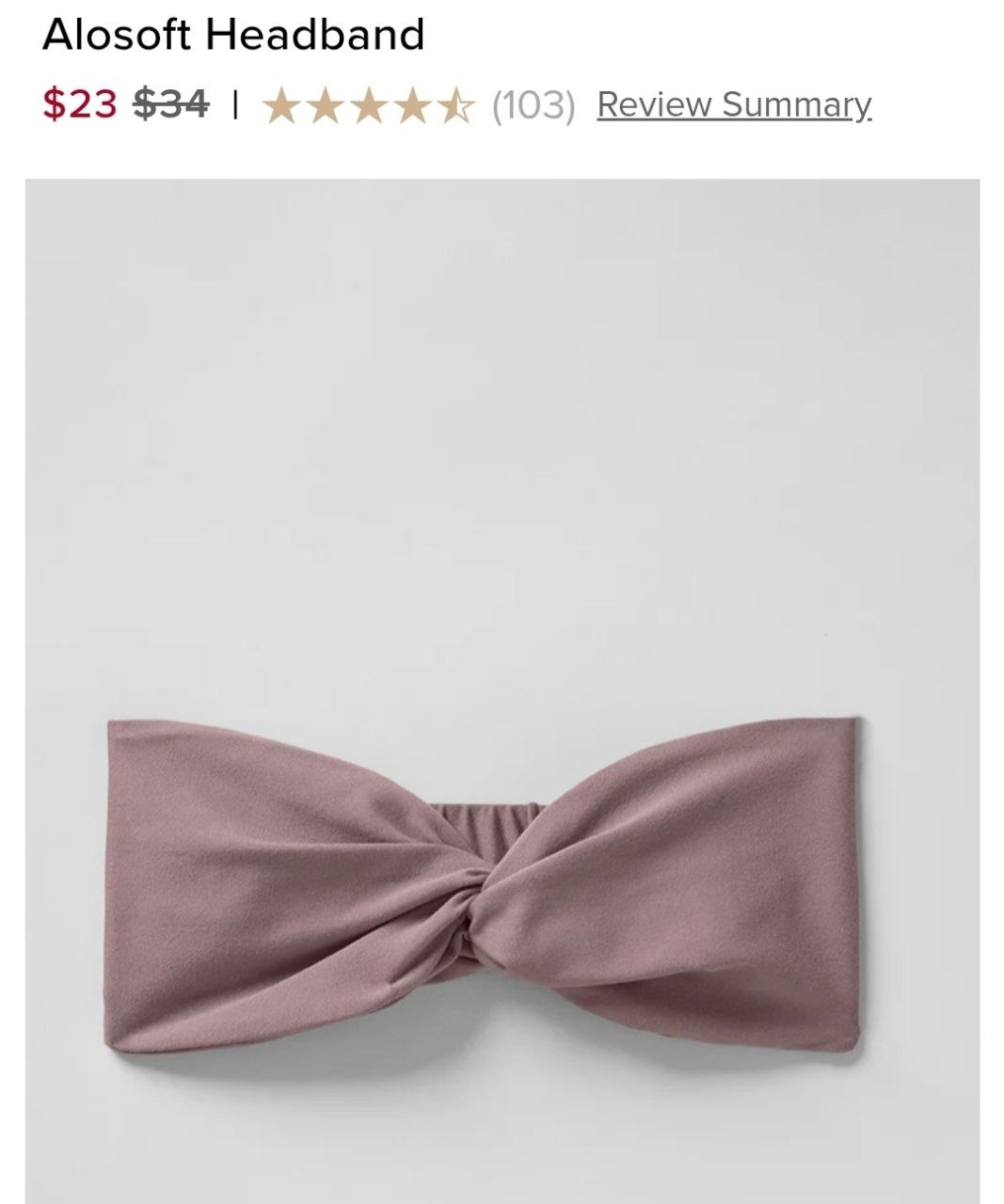 Alosoft Headband