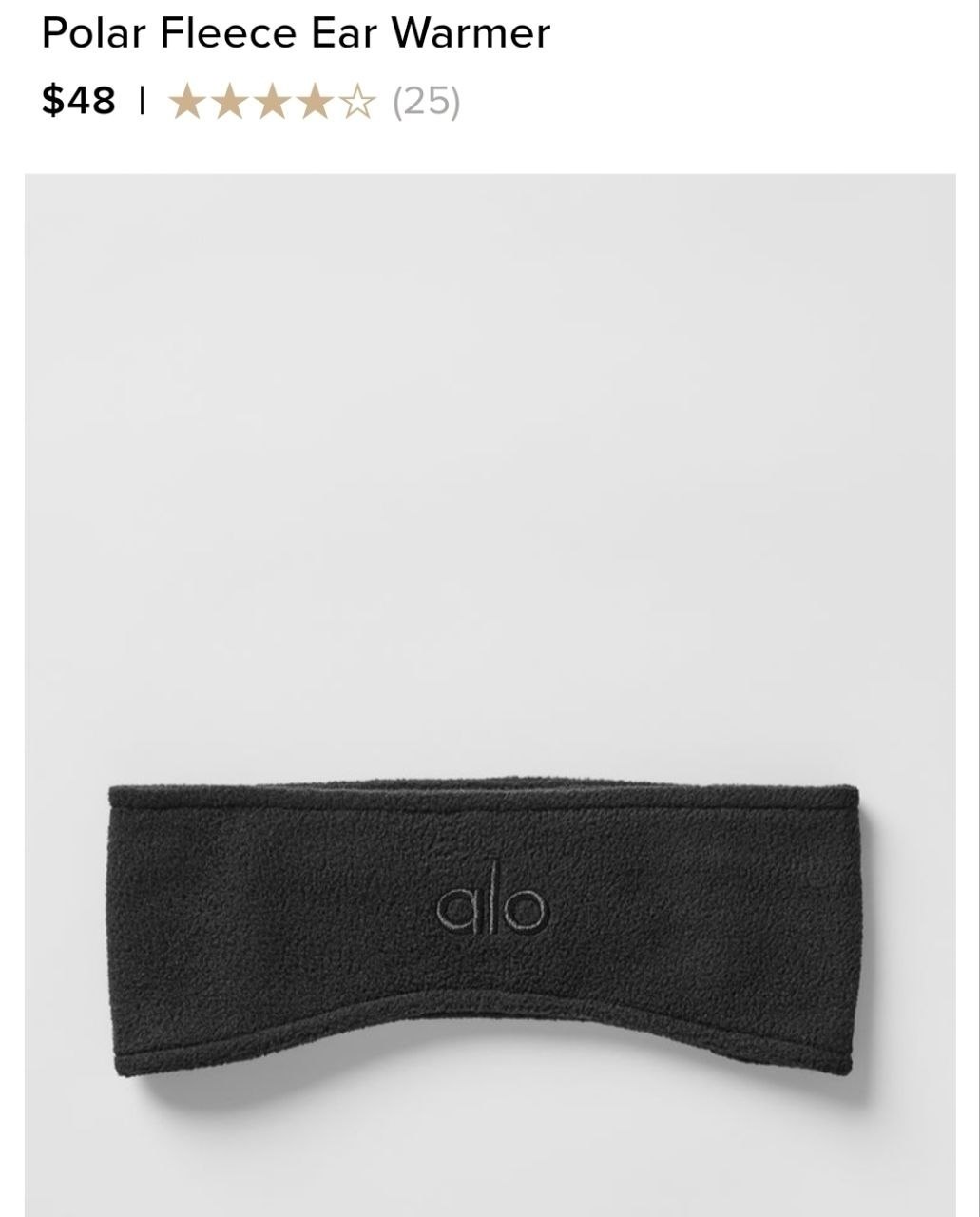 Polar Fleece Ear Warmer