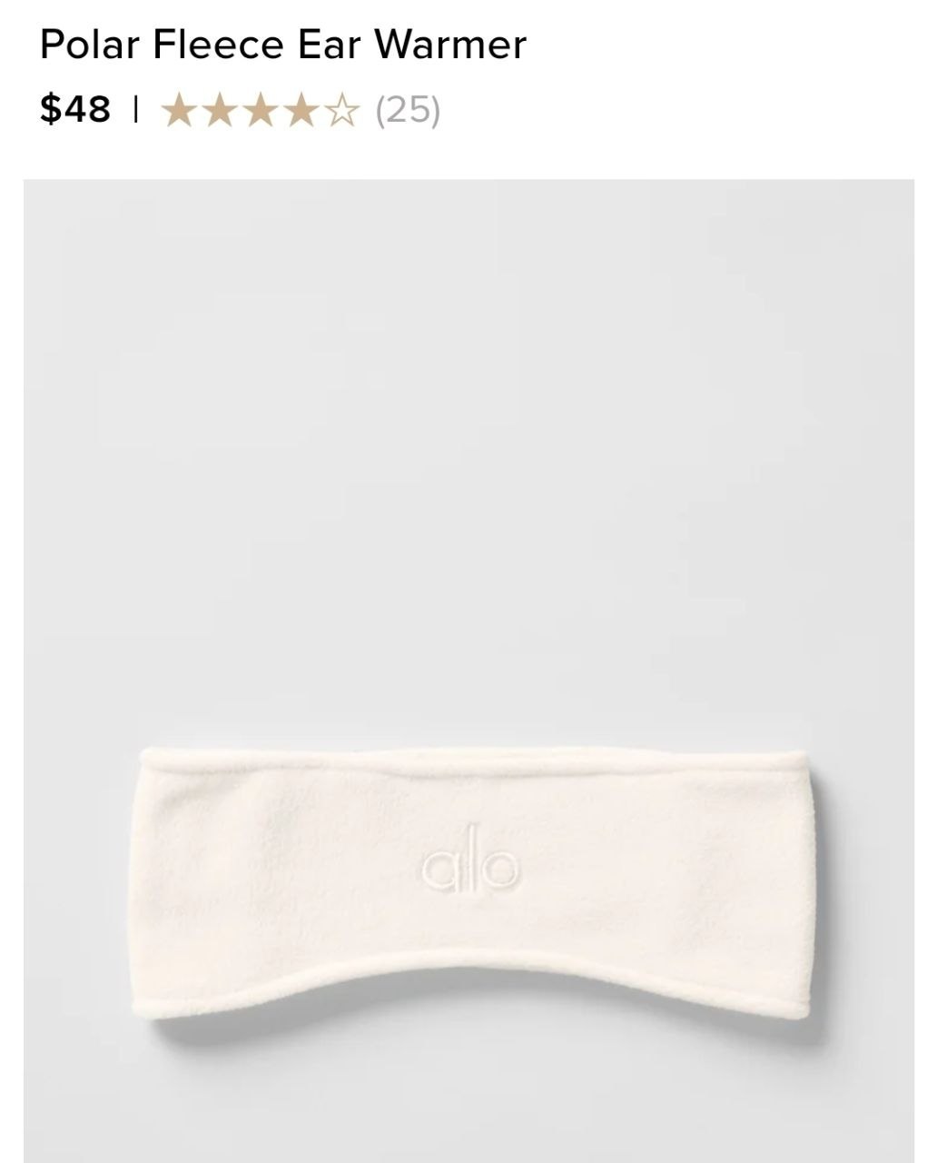 Polar Fleece Ear Warmer