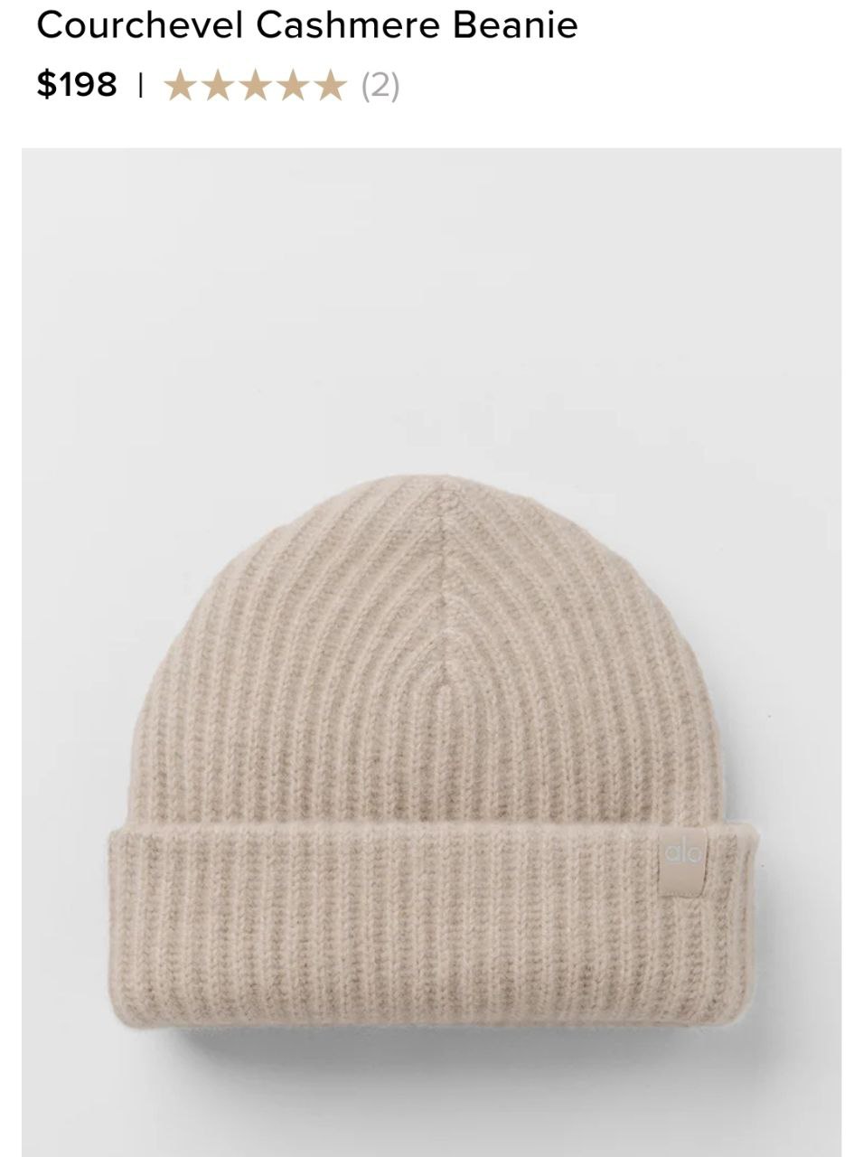 Courchevel Cashmere Beanie