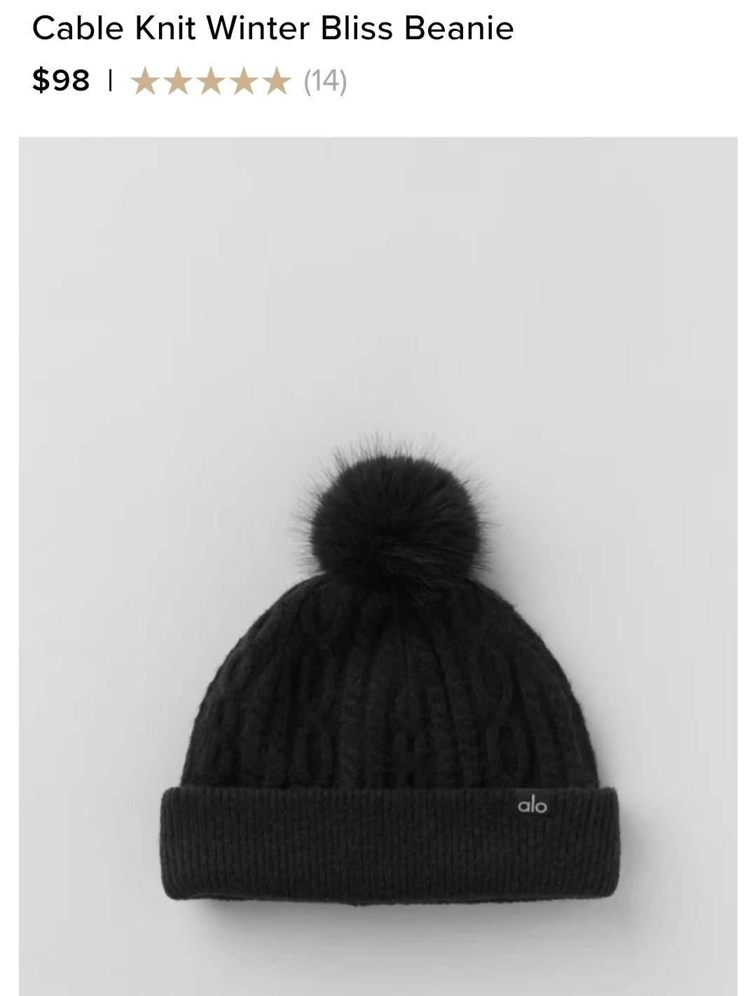 Cable Knit Winter Bliss Beanie