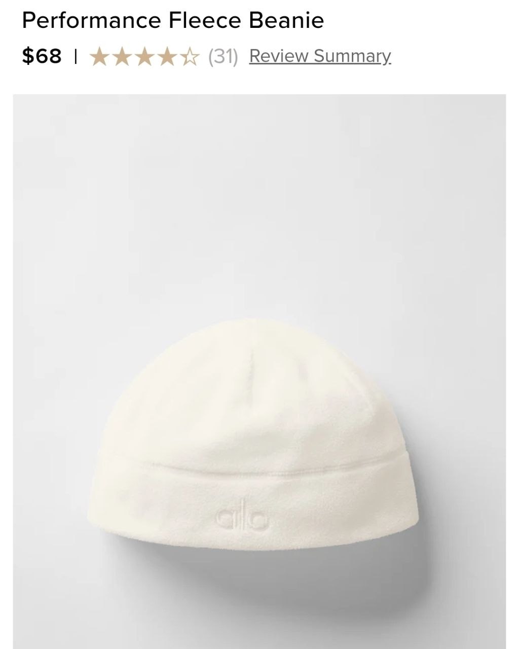 Performance Fleece Beanie