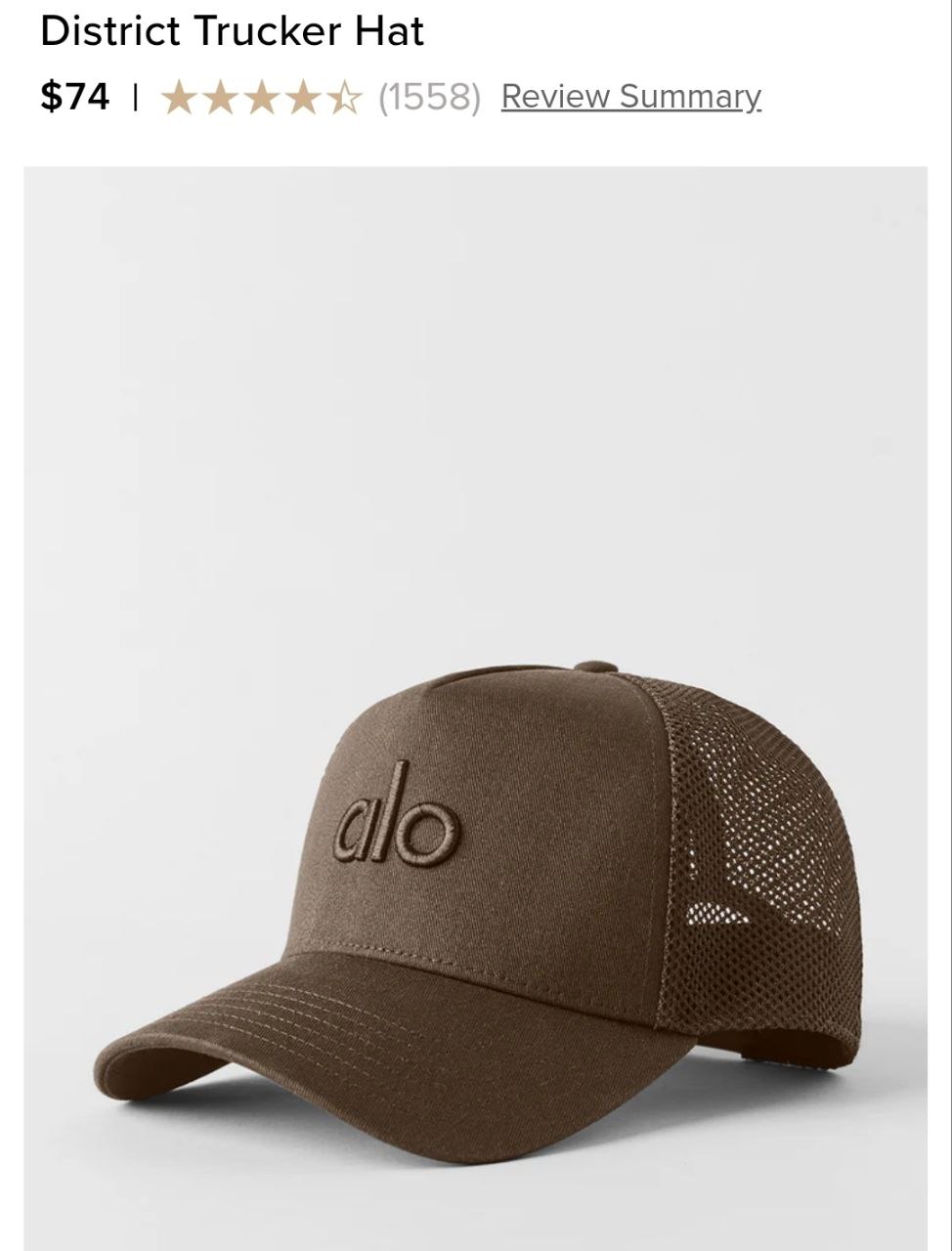 District Trucker Hat