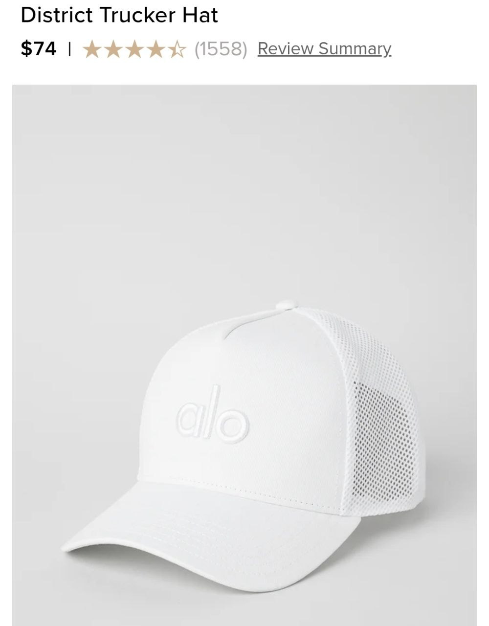 District Trucker Hat
