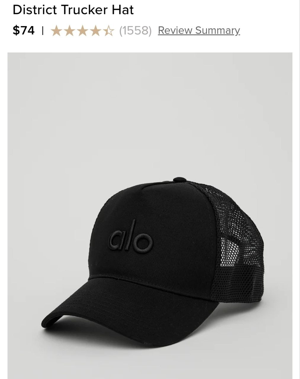 District Trucker Hat