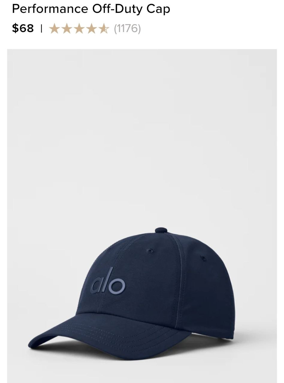 Performance Off-Duty Cap
