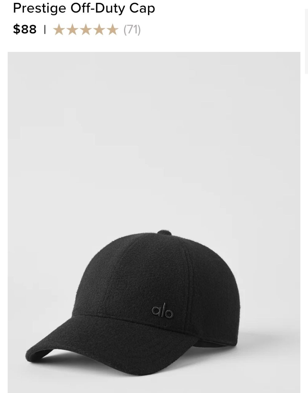 Prestige Off-Duty Cap