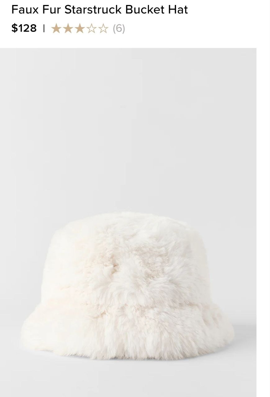 Faux Fur Starstruck Bucket Hat