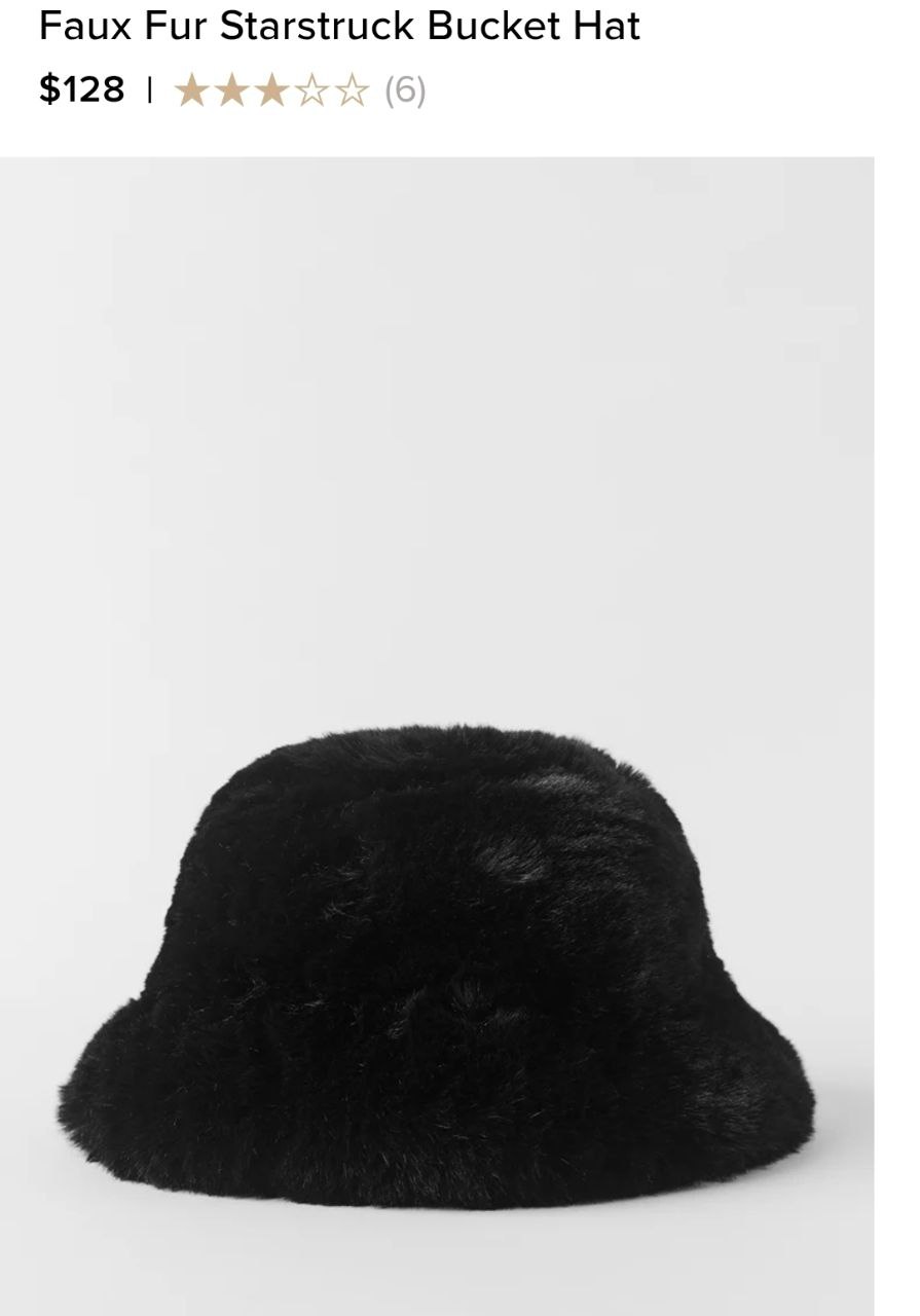 Faux Fur Starstruck Bucket Hat