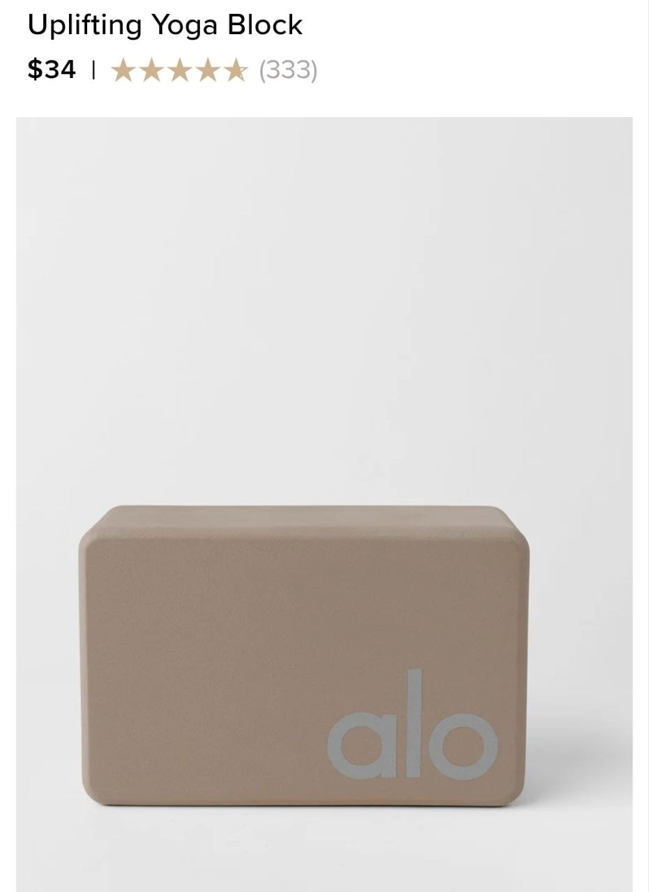 Uplifting Yoga Block