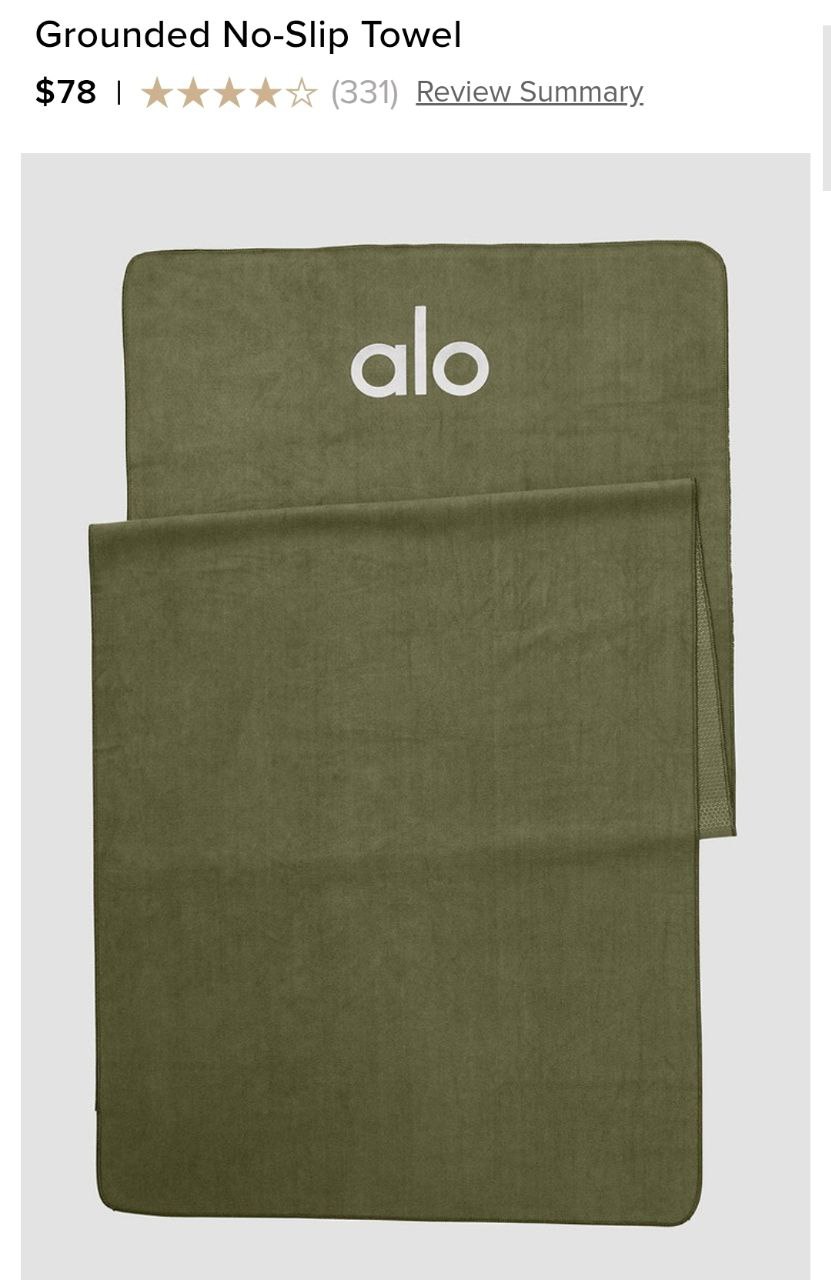 Grounded No-Slip Towel