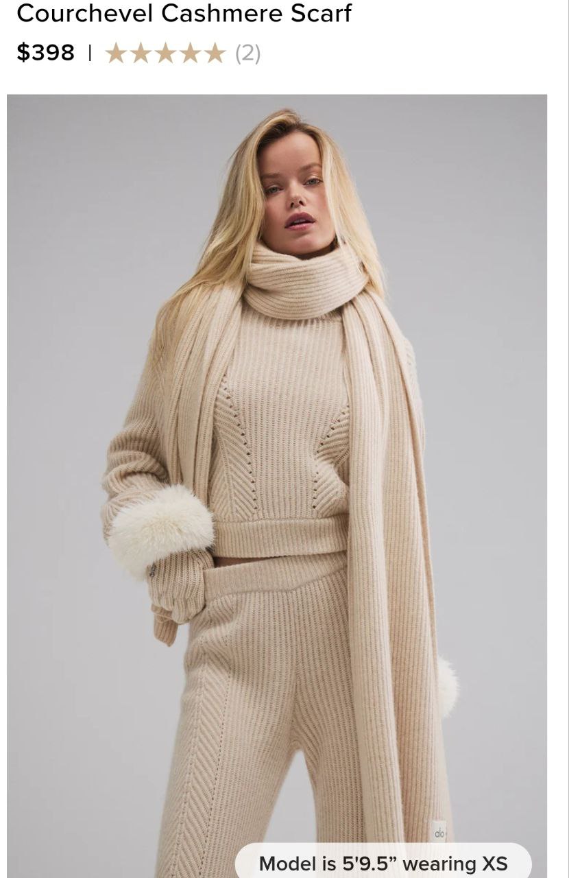 Courchevel Cashmere Scarf