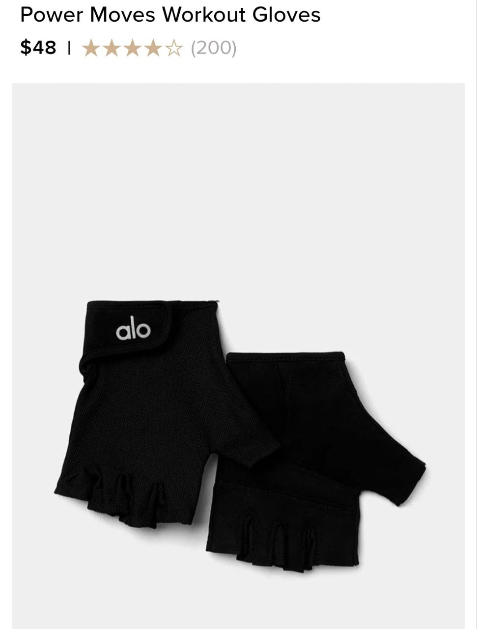 Power Moves Workout Gloves