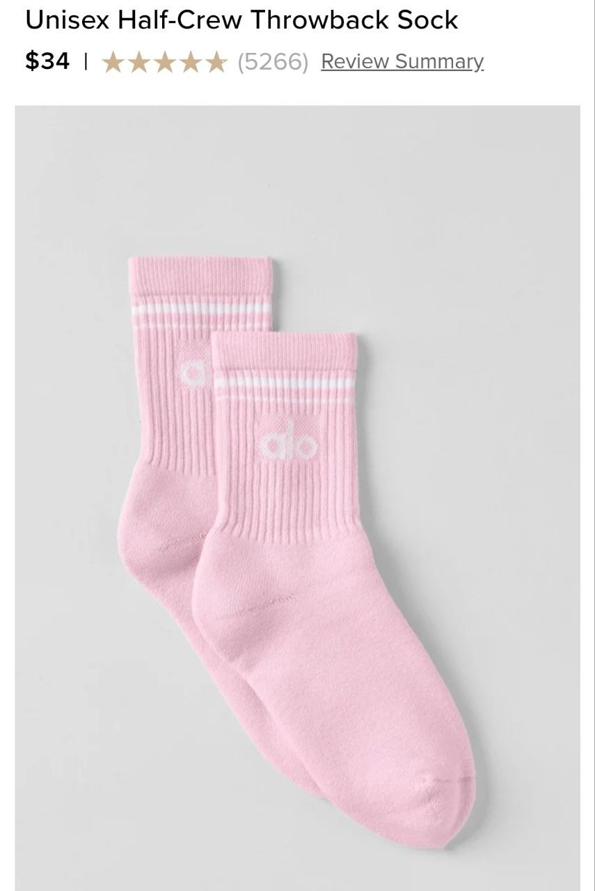 Unisex Half-Crew Throwback Sock