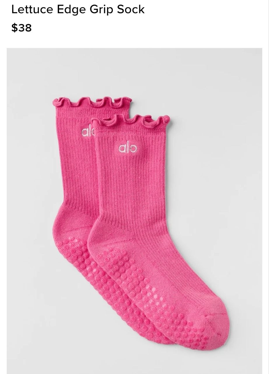 Lettuce Edge Grip Sock
