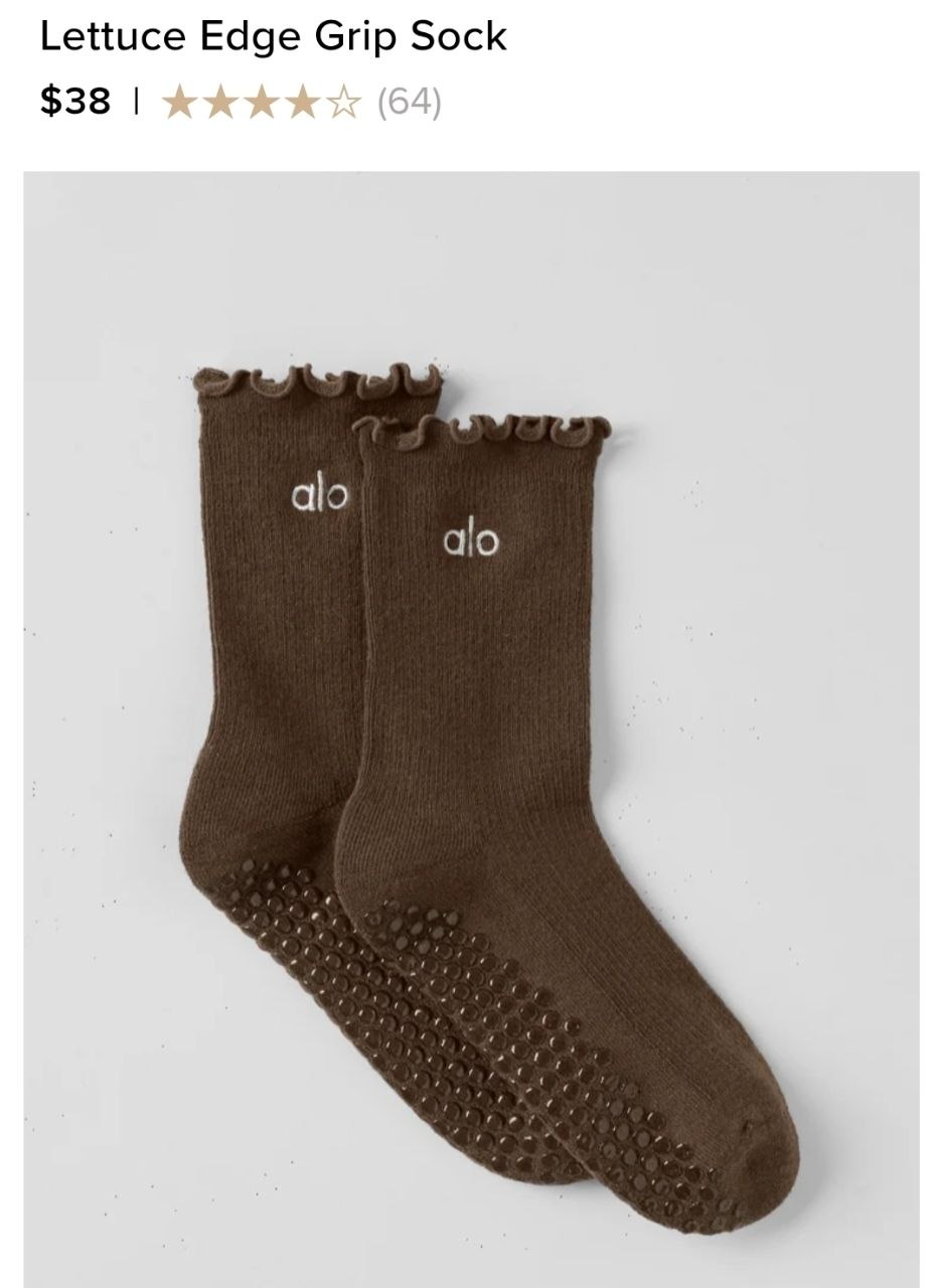 Lettuce Edge Grip Sock