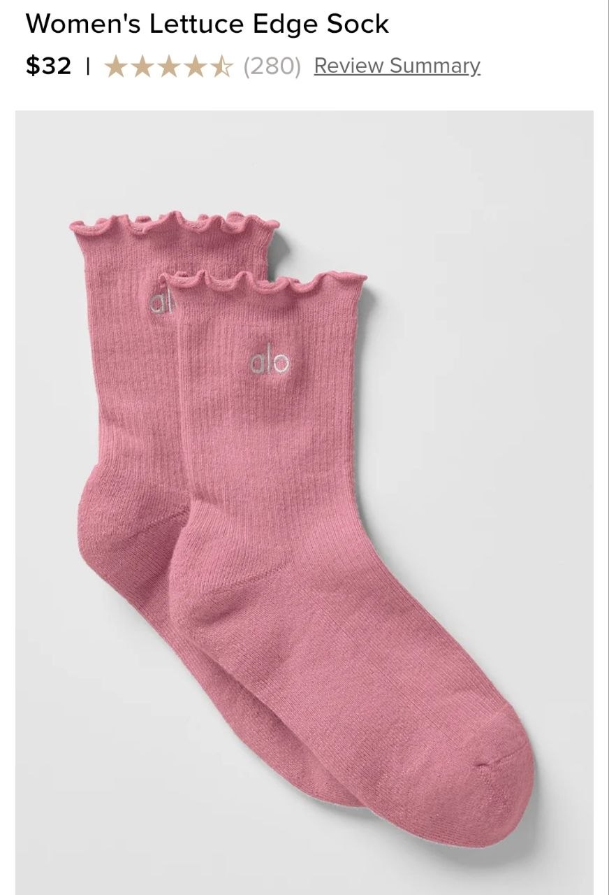 Women's Lettuce Edge Sock