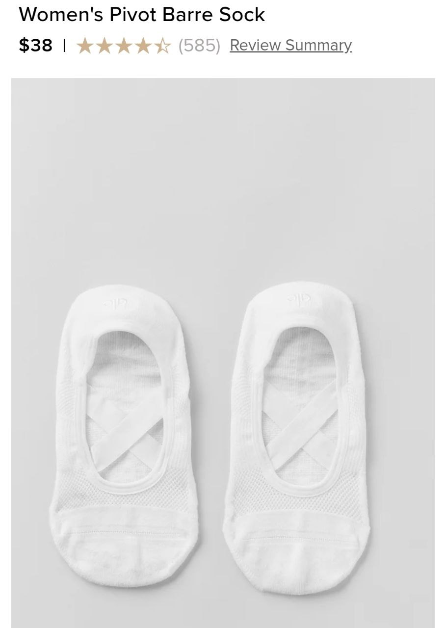 Women's Pivot Barre Sock