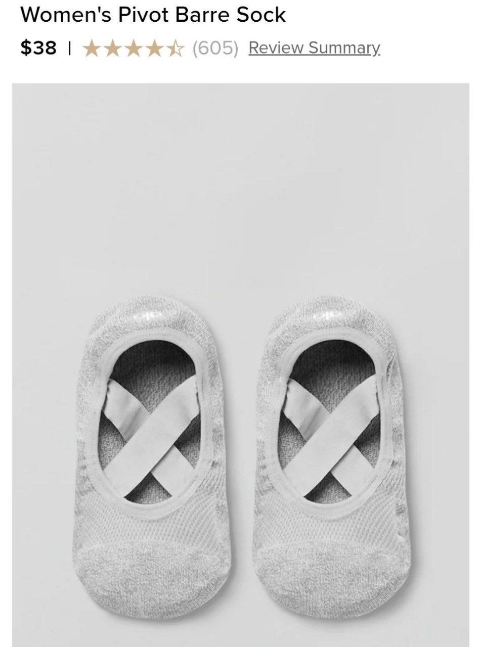 Women's Pivot Barre Sock