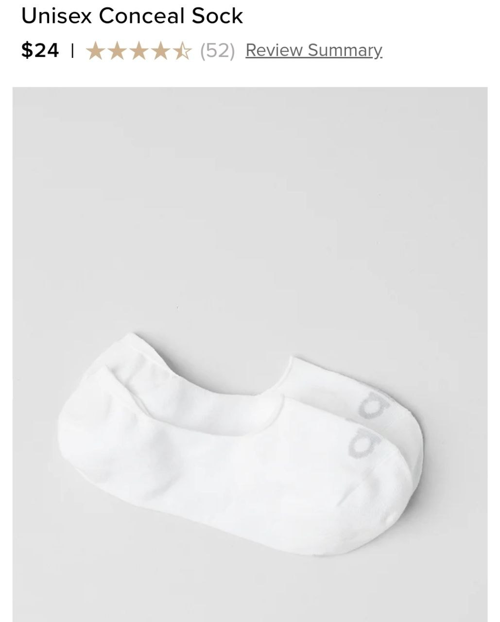Unisex Conceal Sock