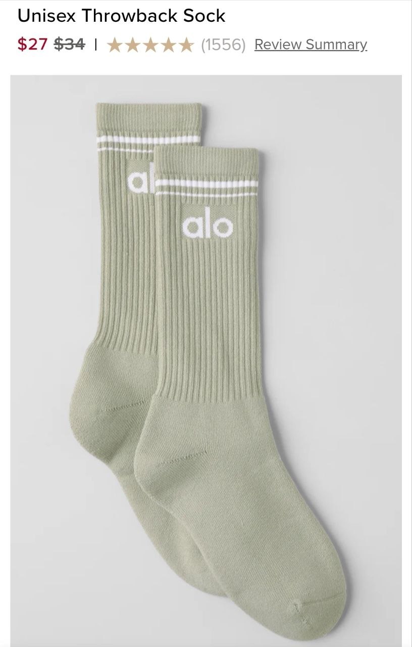 Unisex Throwback Sock