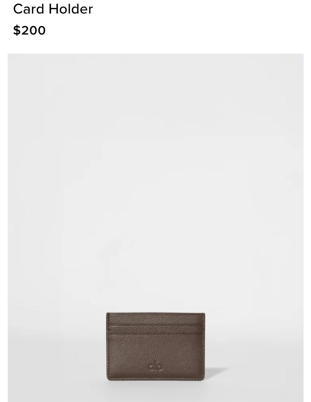 Card Holder