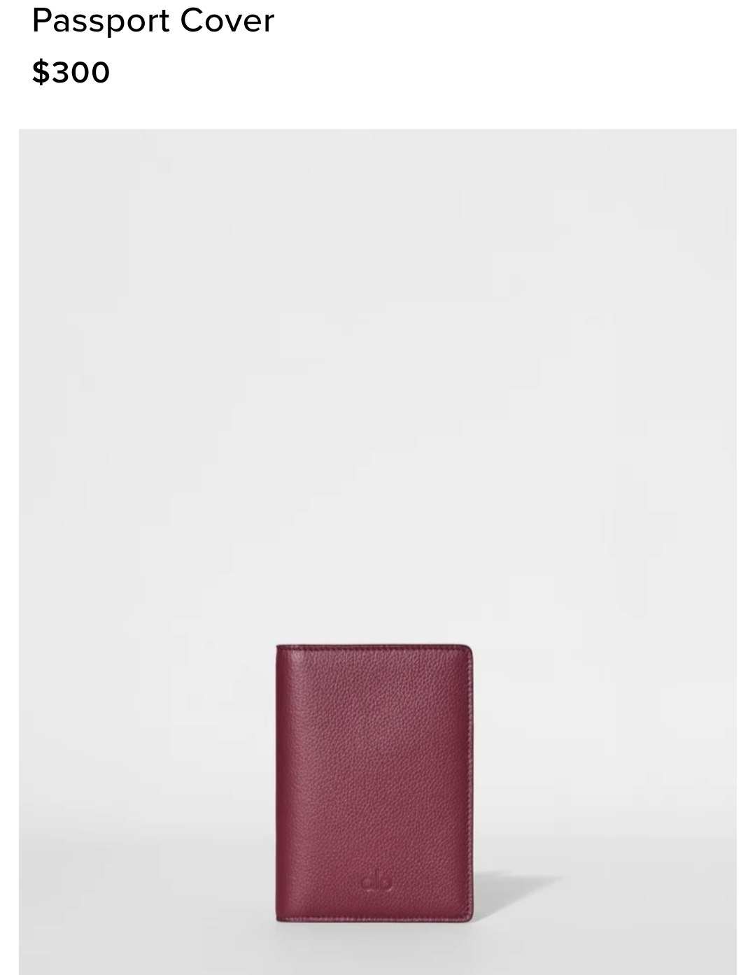 Passport Cover