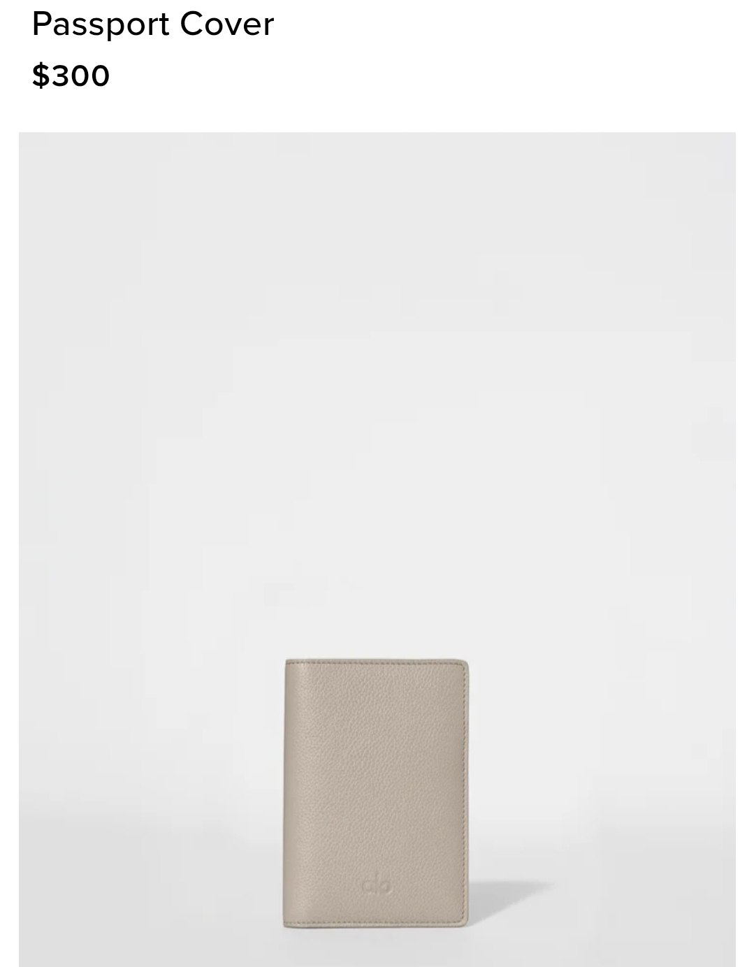 Passport Cover