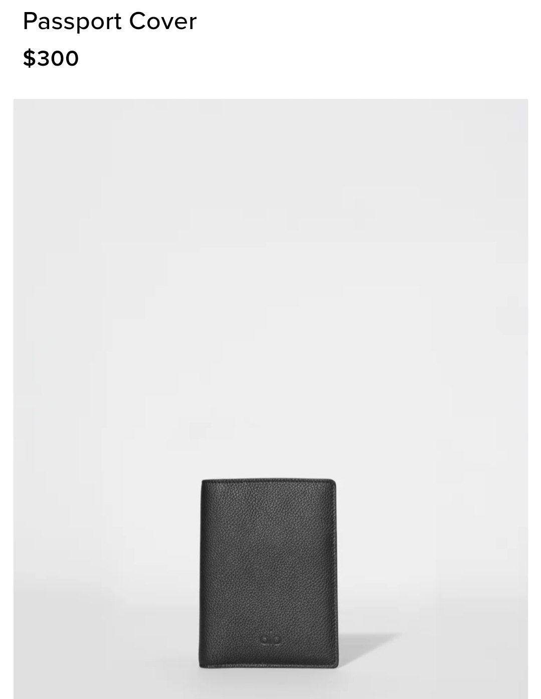 Passport Cover