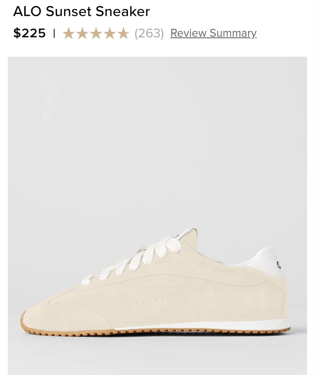 ALO Sunset Sneaker