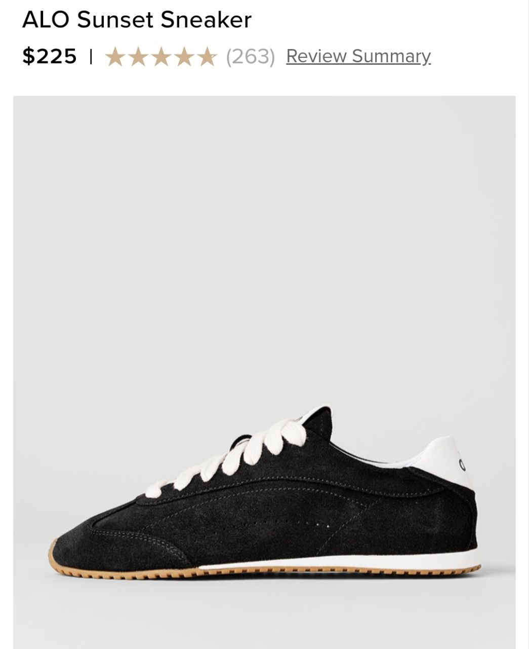 ALO Sunset Sneaker