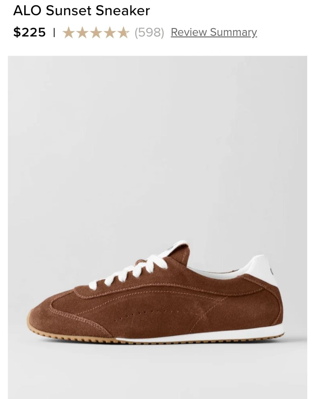 ALO Sunset Sneaker