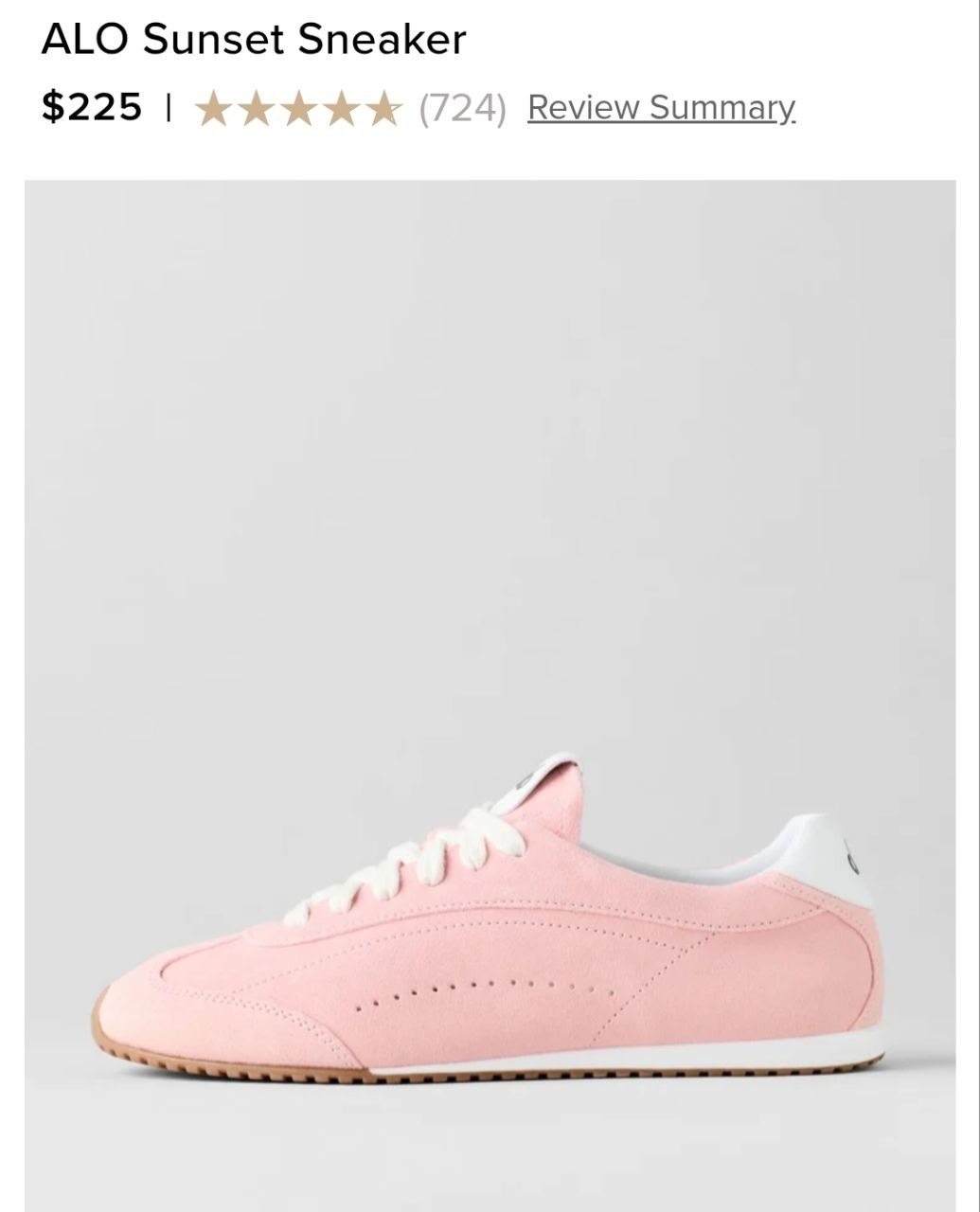 ALO Sunset Sneaker