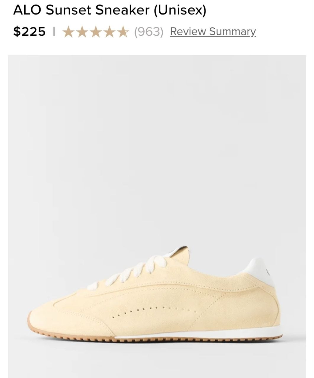 ALO Sunset Sneaker