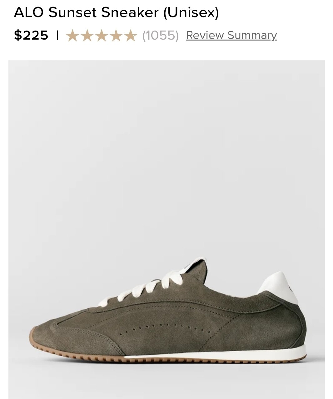ALO Sunset Sneaker