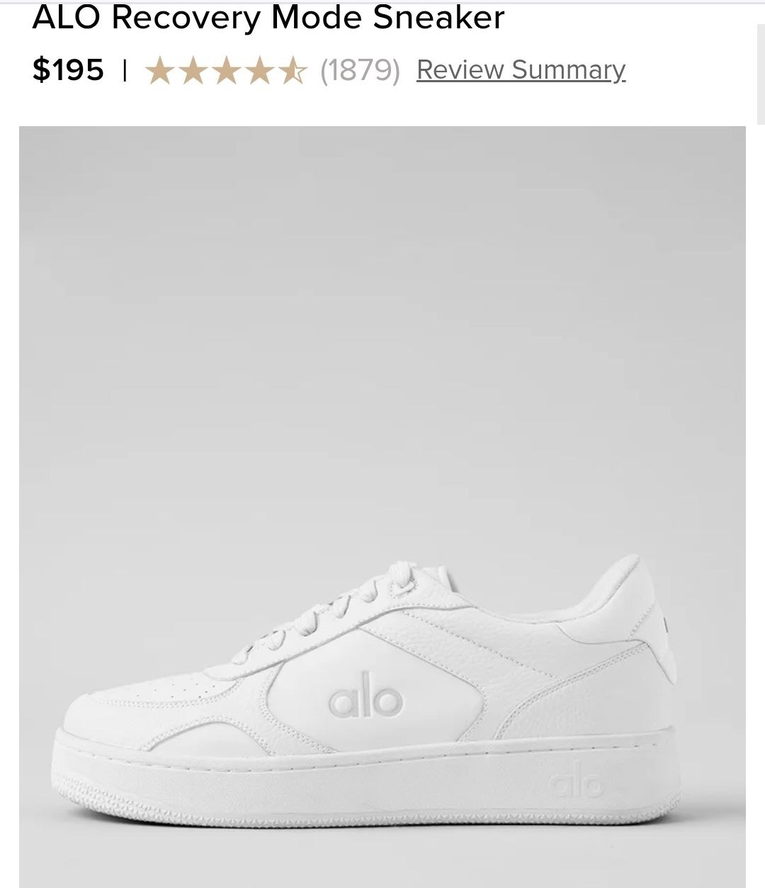 ALO Recovery Mode Sneaker
