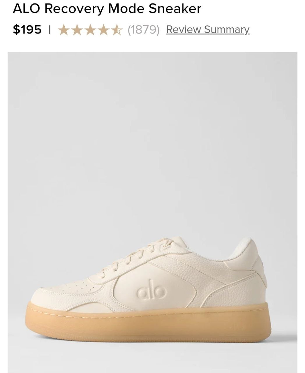 ALO Recovery Mode Sneaker