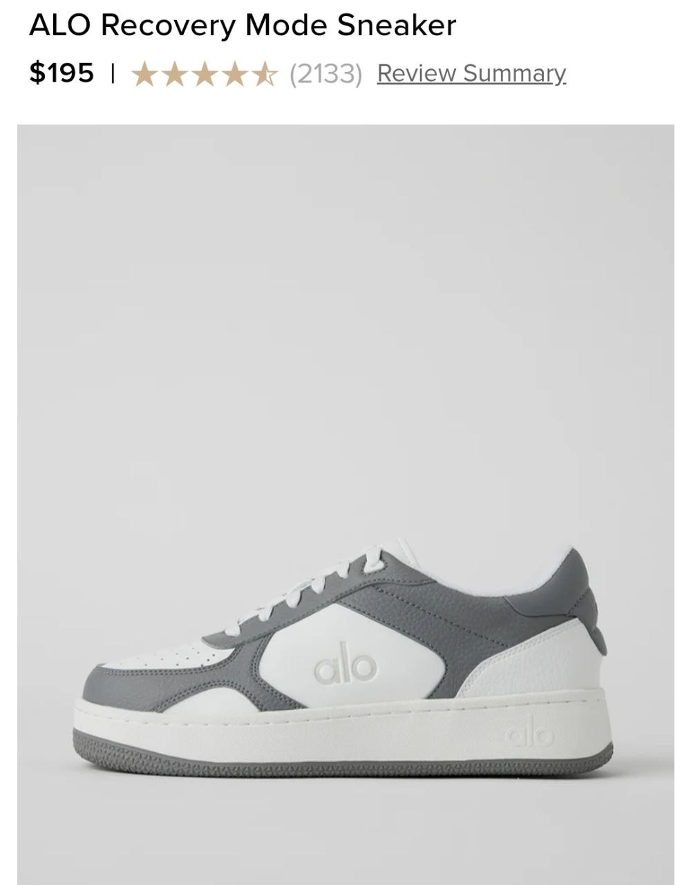 ALO Recovery Mode Sneaker