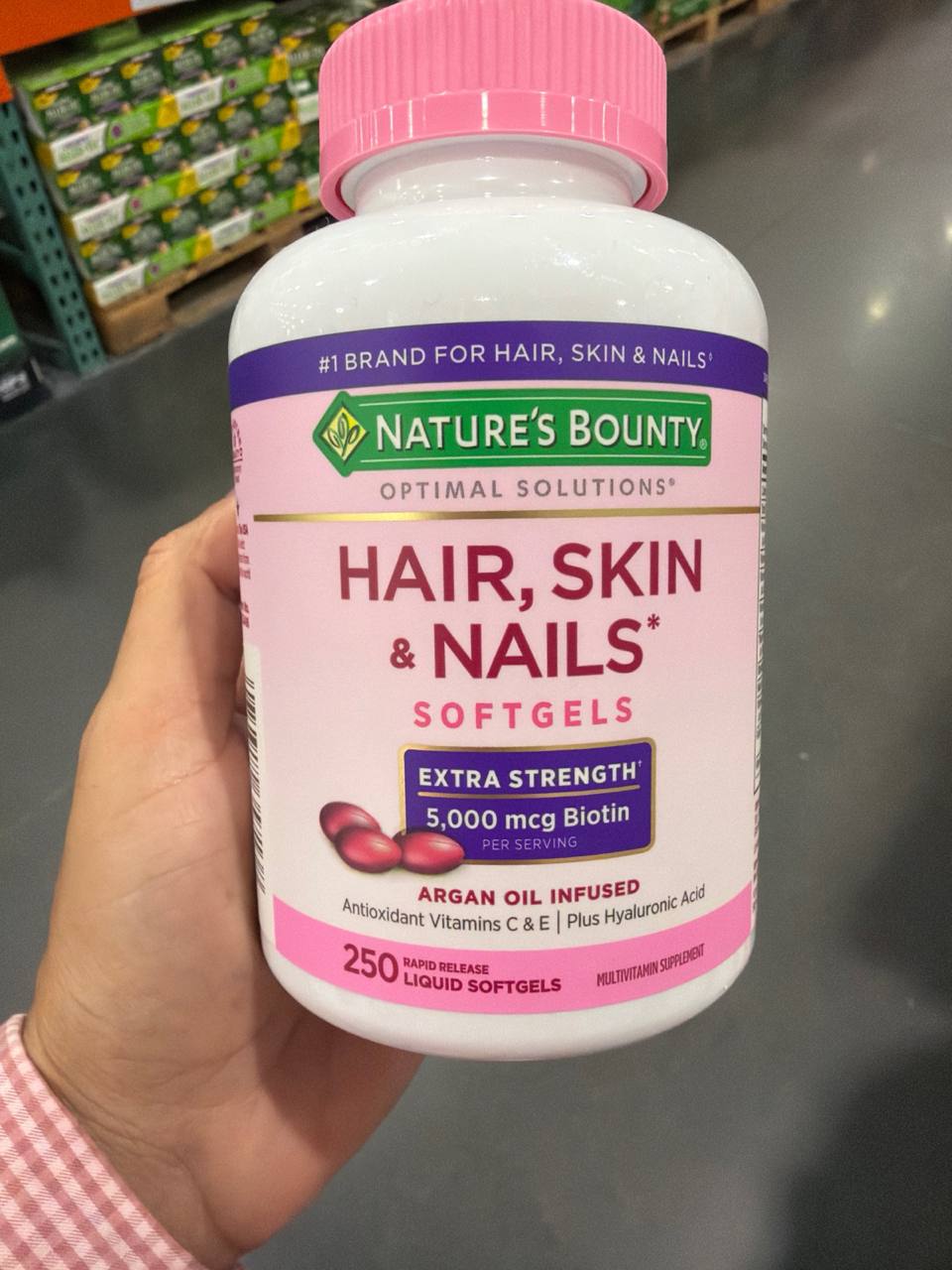 NATURES HAIR, SKIN E NAILS