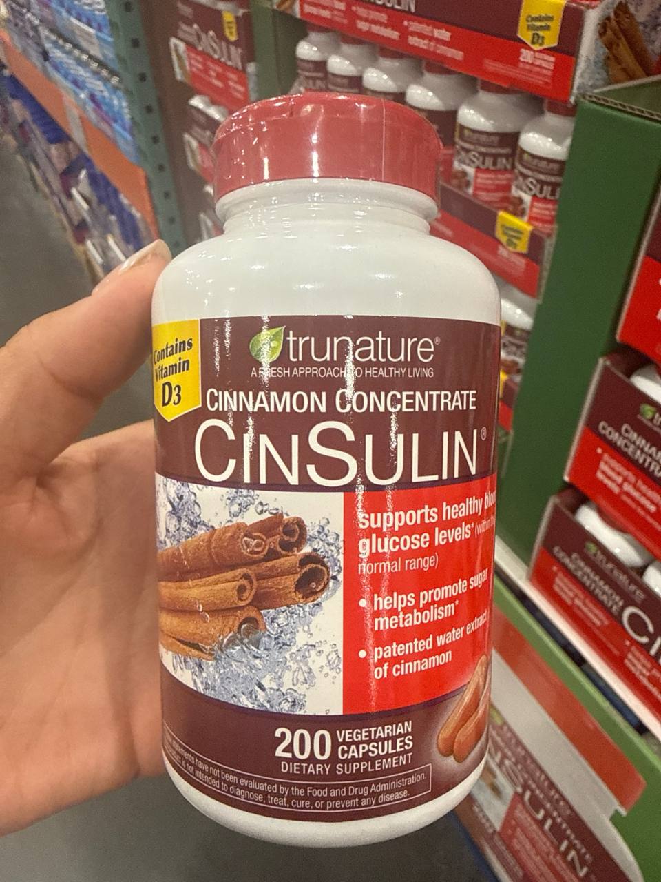 PROMO 15/11 CINNAMON  CINSULIN
